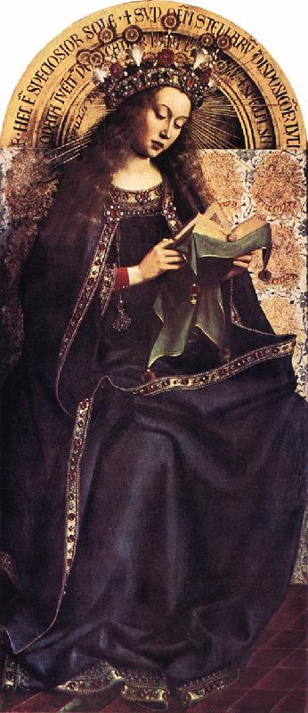 EYCK, Jan van Virgin Mary oil painting image